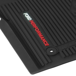 Talne preproge za vse vremenske razmere spredaj, črna